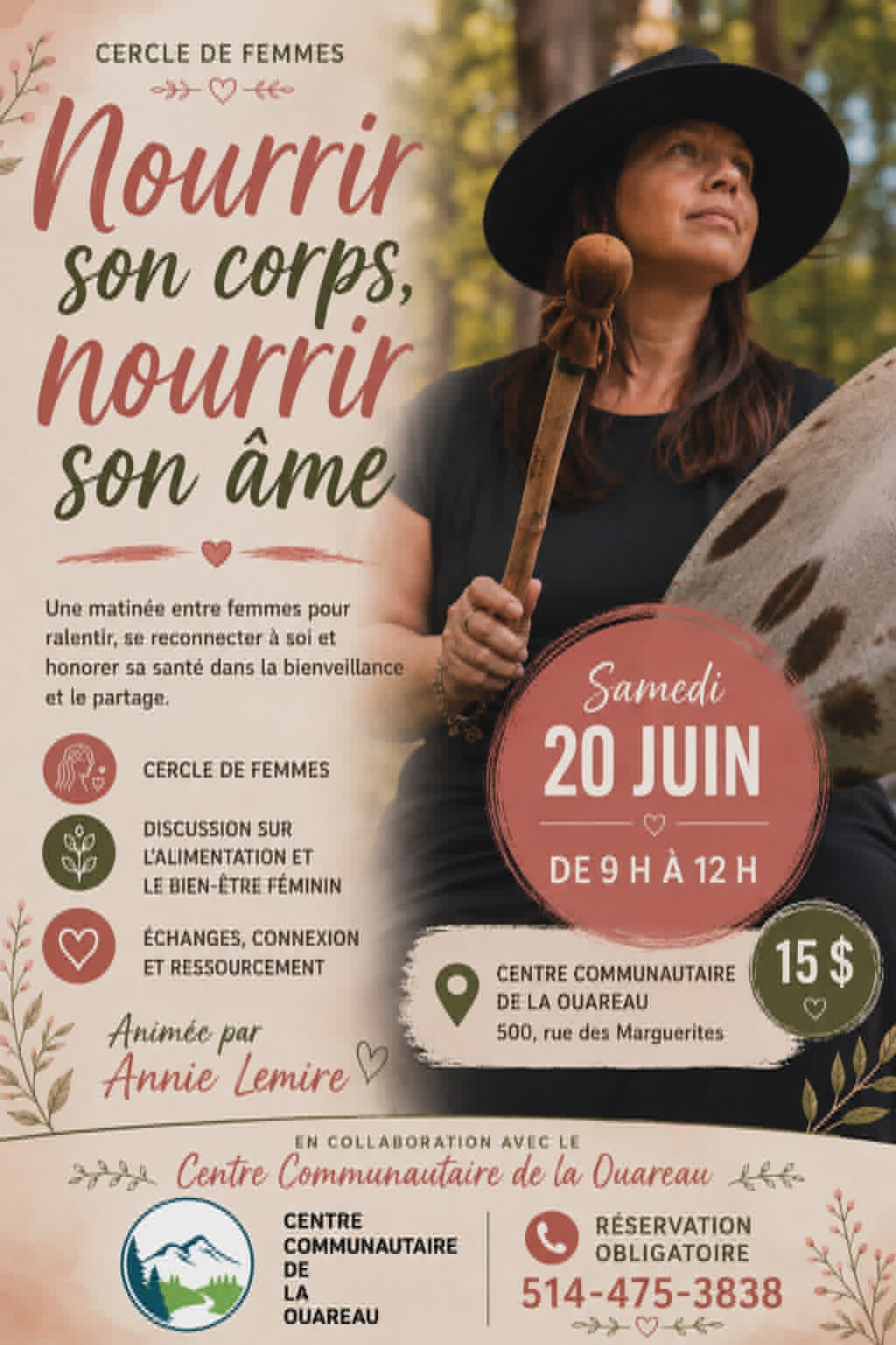 NOURRIR SON CORPS, NOURRIR SON ÂME